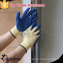 SRSAFETY gant de travail en latex gomme à glaçons en latex à mousse micro en nylon de 13 g, gants populaires en Chine